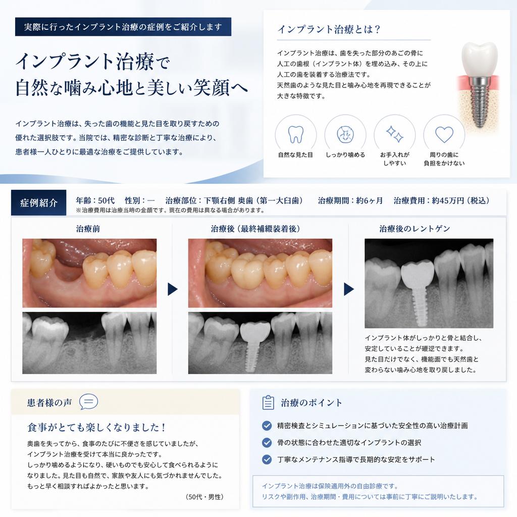 実績と症例紹介