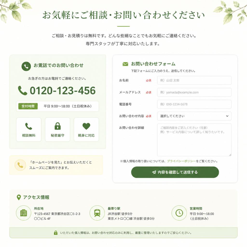 お問い合わせ・相談窓口