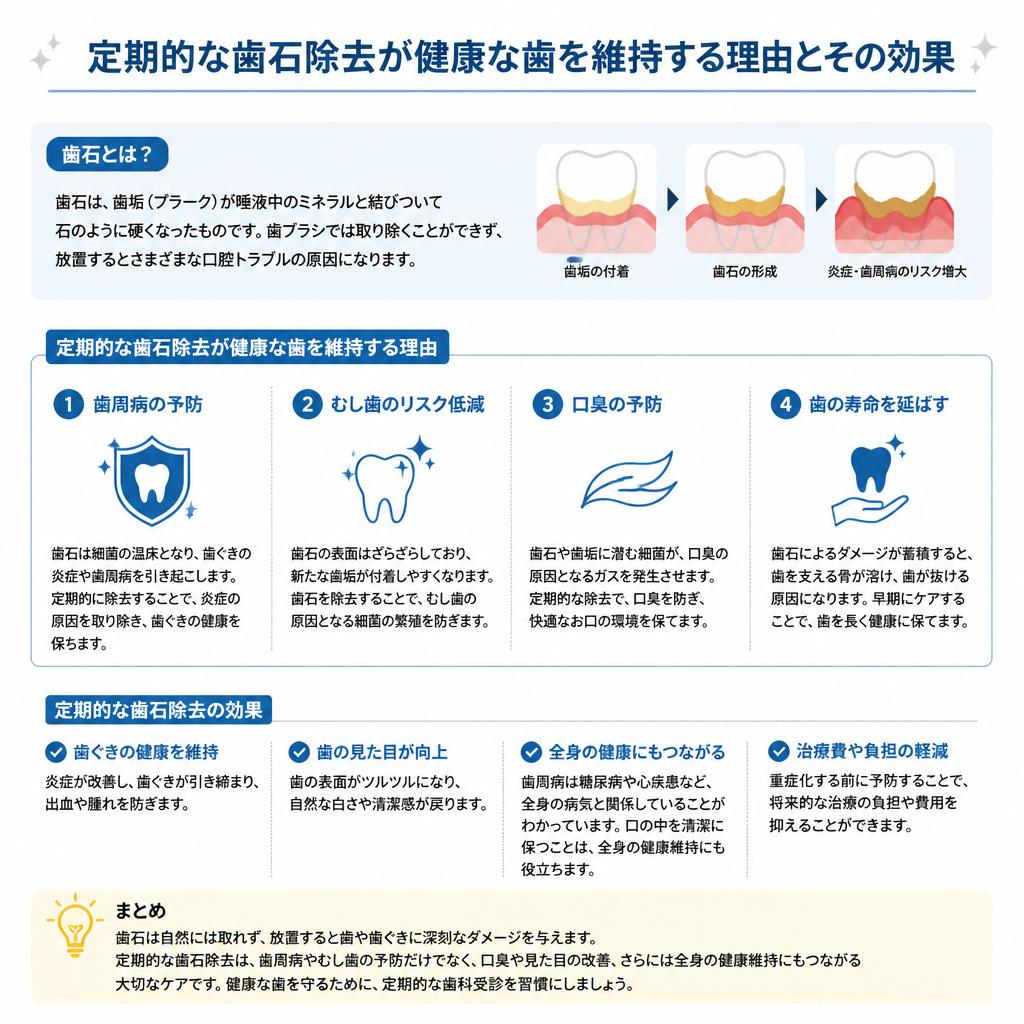 歯石除去の重要性
