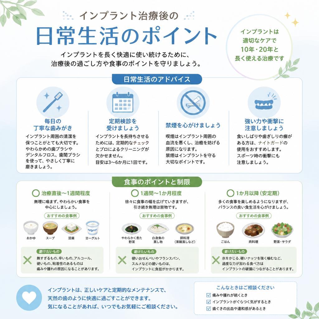治療後の生活