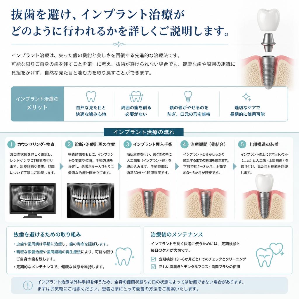 インプラント治療の考え方