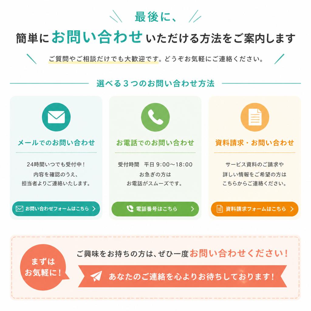 7. お問い合わせ