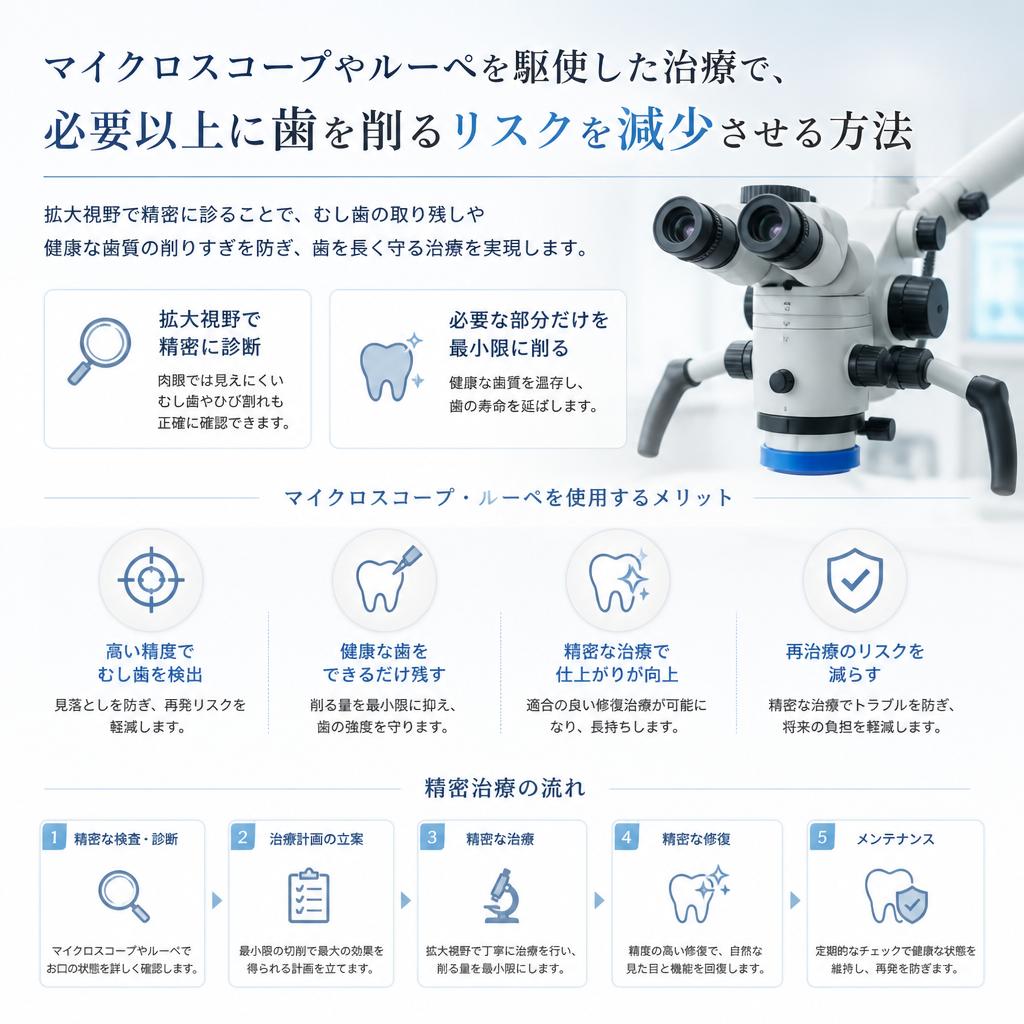 2. 精密治療のメリット