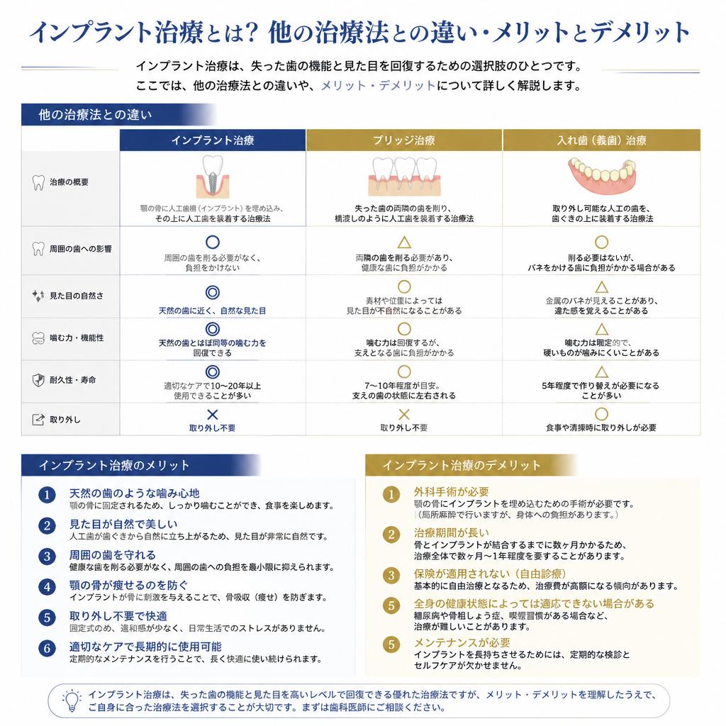 他の治療法との違い