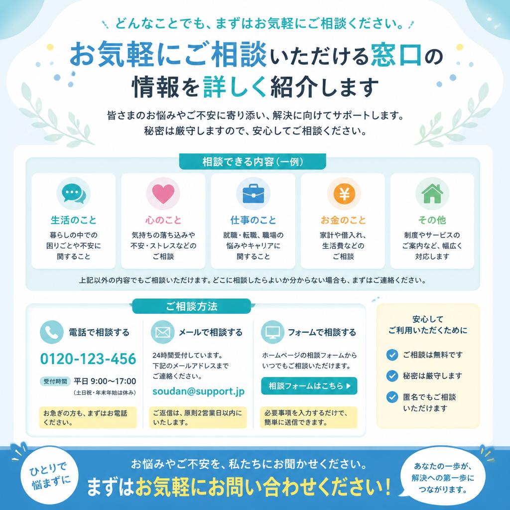 お問い合わせ・相談窓口