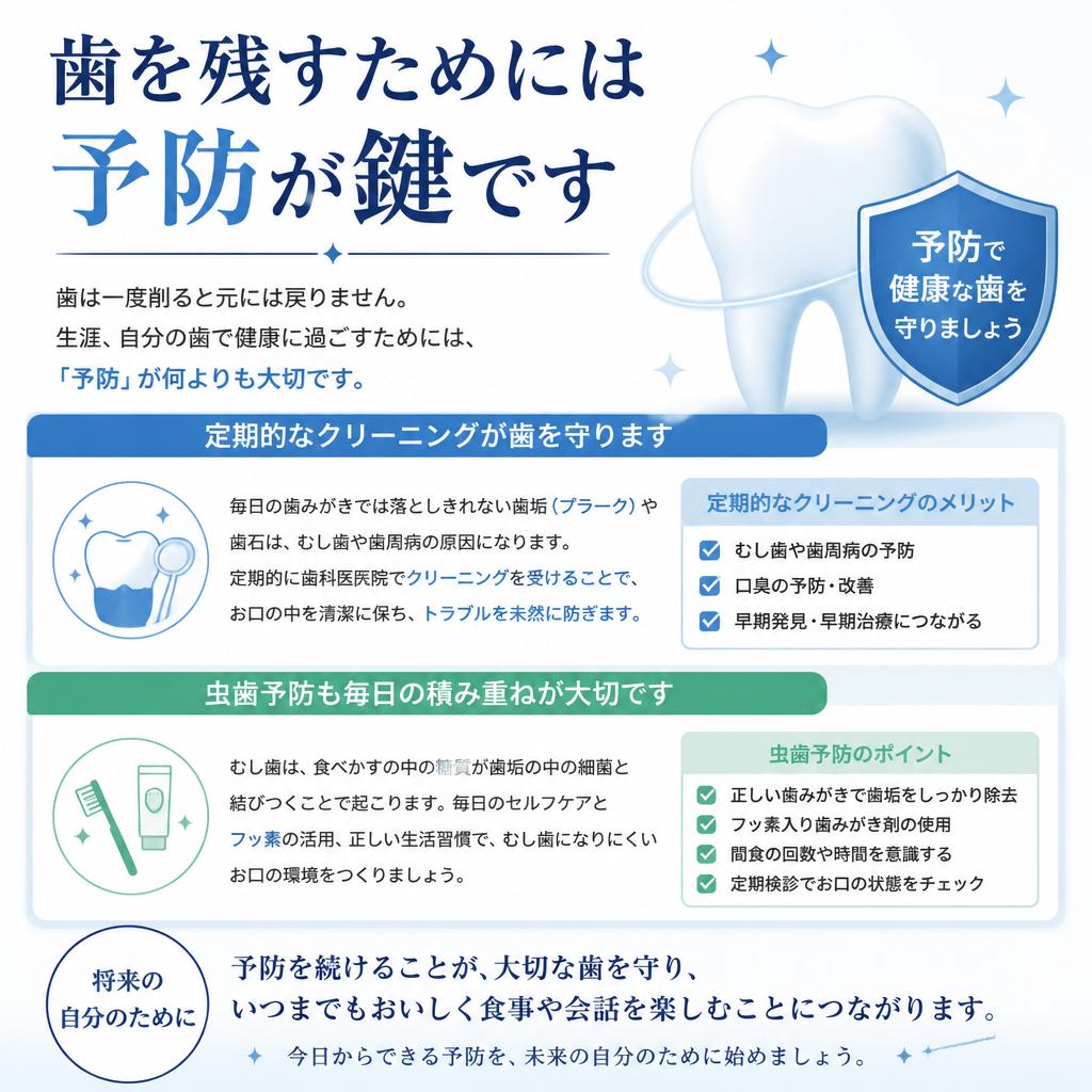 予防の重要性